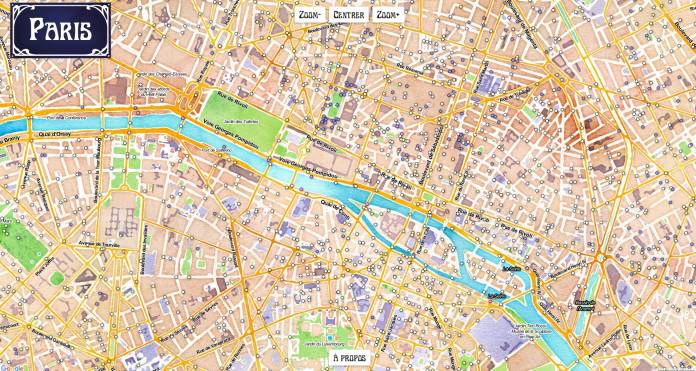 Paris Une Carte Interactive Pour Connaitre L Histoire Du Nom Des Rues De La Ville Archimag