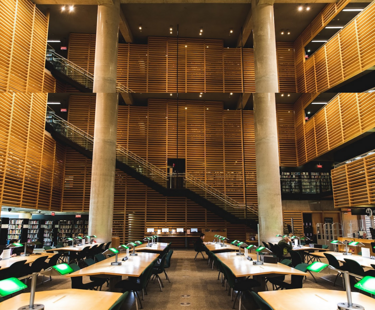 Salle de consultation de la Bibliothèque nationale à Montréal (BAnQ - Mikaël Theimer) IA-generative-Quebec-veut-faire-entendre-voix