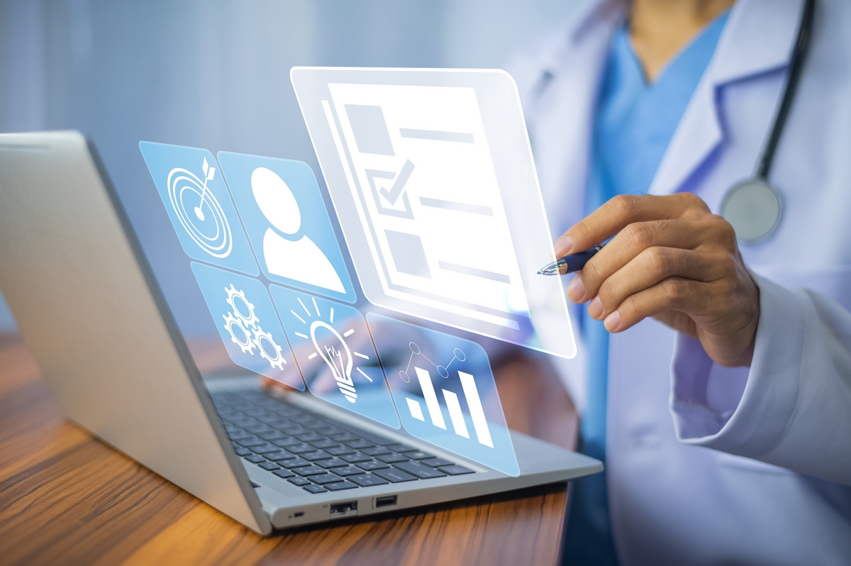 Docaposte lance Docaposte Santé pour devenir un éditeur et un opérateur souverain de référence du numérique en santé. (Freepik) transformation-numerique-donnees-sante-souverainete-docaposte-sante