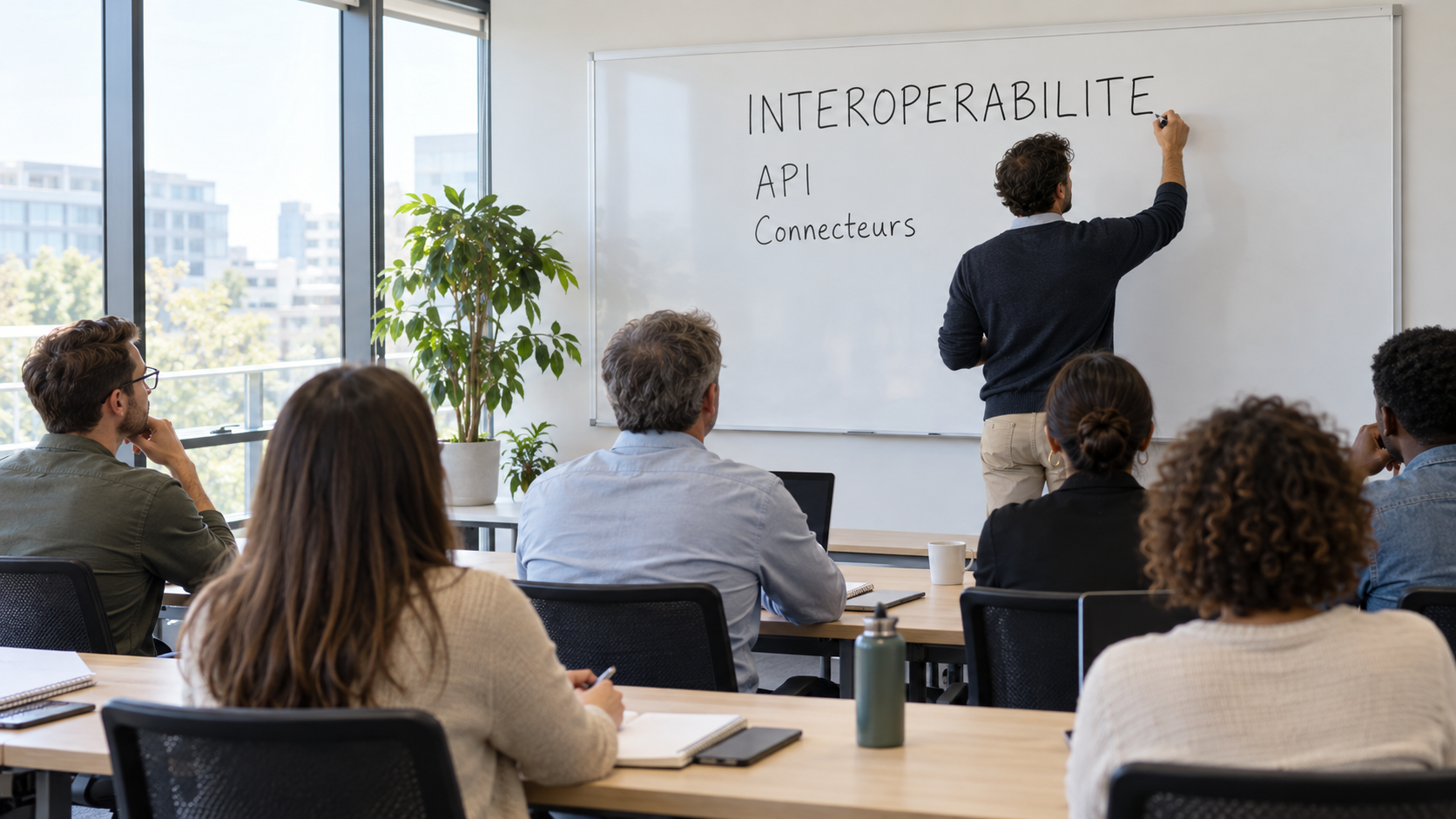 Comprendre les API et les connecteurs permet de mieux appréhender l’interopérabilité et les échanges de données entre applications. Salle de formation