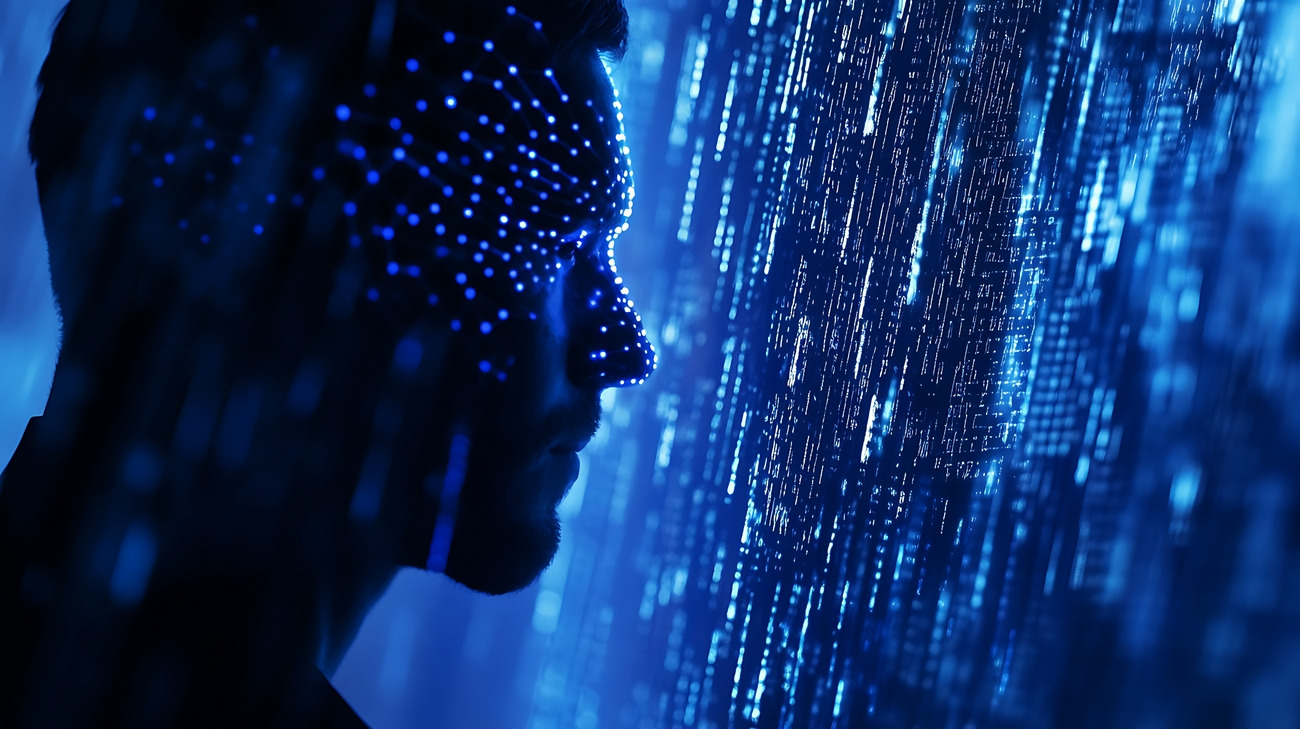 portrait-futuriste-homme-interagissant-avec-donnees-numeriques