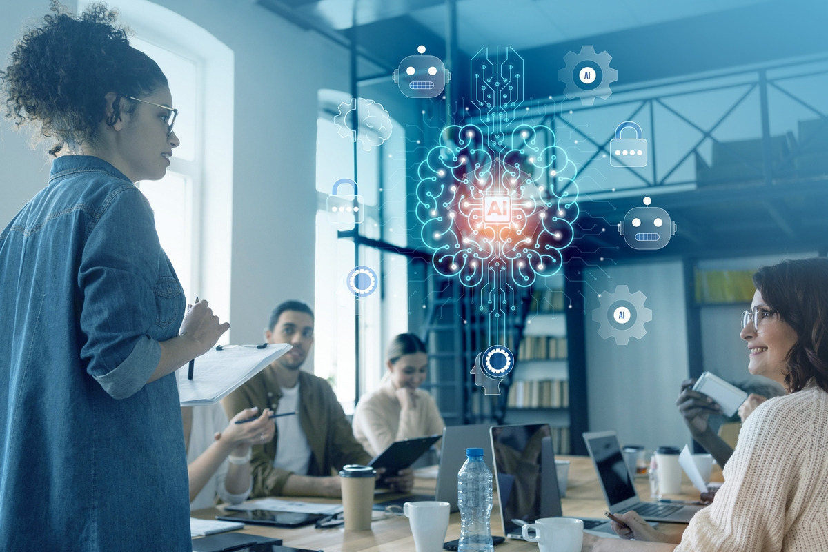 L’IA soulève des enjeux majeurs qui impliquent une coordination entre les métiers de la data, les professions juridiques et les professionnels de l’information et de la documentation, tels que les records managers et les archivistes. (Magnific) ia-data-archives-gouvernance-conformite