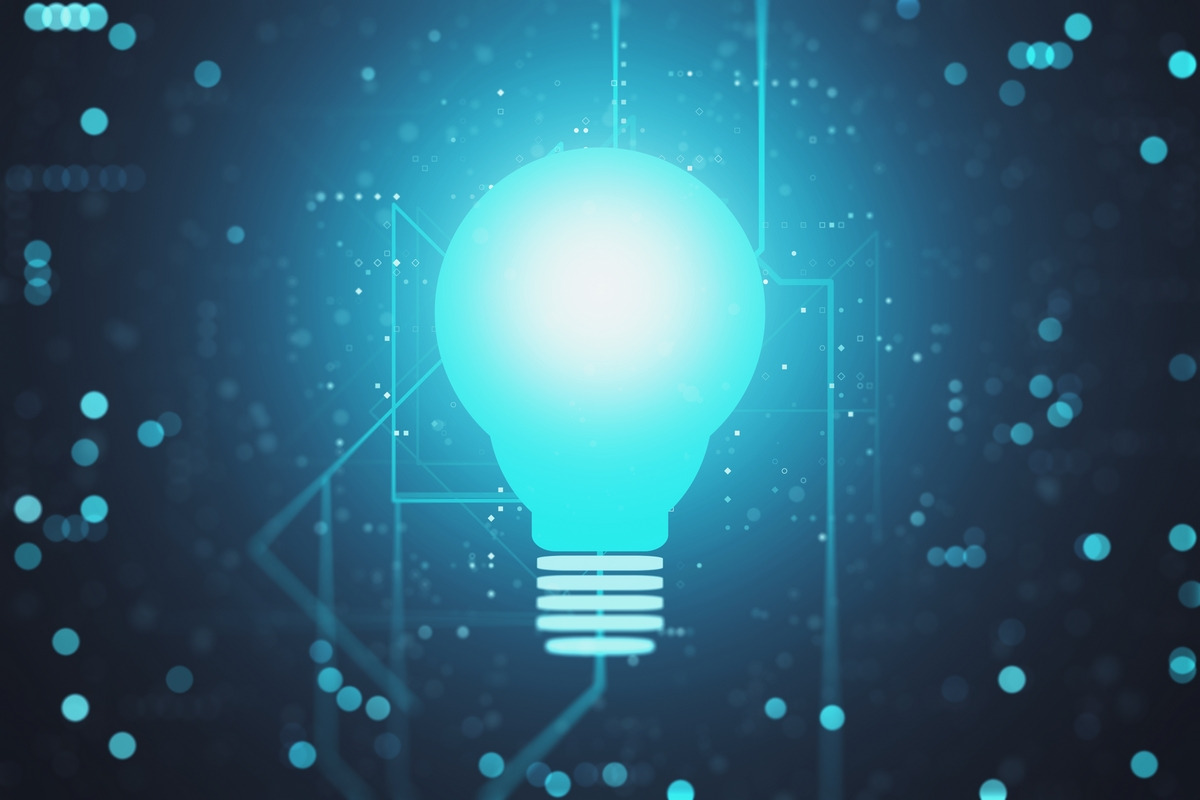 symbole-d-ampoule-rougeoyante-sur-une-idee-d-arriere-plan-numerique-bleu-et-un-concept-technologique-de-rendu-3d