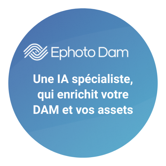 Une IA spécialiste, qui enrichit votre DAM et vos assets