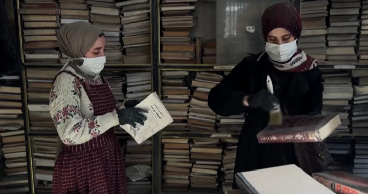 Gaza-benevoles-chevet-bibliotheques