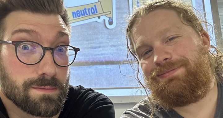 Julien et Quentin. (DR) julien-quentin-bibliothecaires-portrait