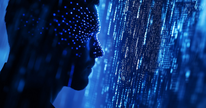 portrait-futuriste-homme-interagissant-avec-donnees-numeriques