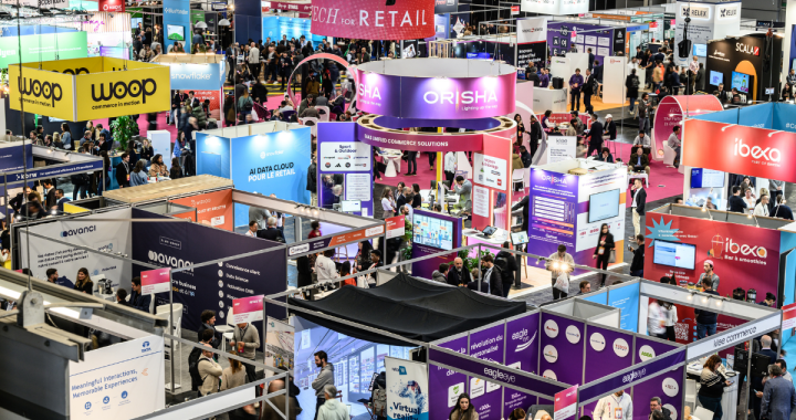 Avec plus de 415 exposants et 200 conférences, Tech for Retail rassemble l’ensemble de l’écosystème retail et tech, du prêt-à-porter aux grandes enseignes de distribution. (DR) tech-for-retail-2025