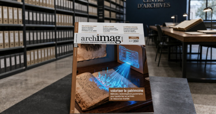 Ce supplément Archimag dédié à la valorisation patrimoniale met en lumière les méthodes, technologies et acteurs qui transforment aujourd’hui les archives en ressources vivantes. Magazine dans une centre d'archives