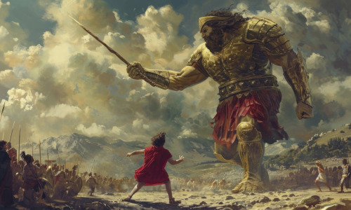 Espérer faire modifier une ligne du contrat à un fournisseur d’IA s’apparente à David luttant contre Goliath. Pourtant, n’oubliez pas que c’est vous qui décidez de signer le contrat... Ou pas. (Marcoriveroph/Magnific) contrat-fournisseur-ia-clauses-securite