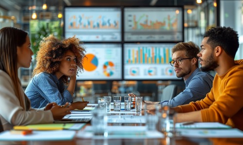 En matière de data gouvernance, ce sont l’activité et les métiers qui définissent les objectifs et qui apportent les projets de données. (Dinesharts/Freepik) defis-data-gouvernance