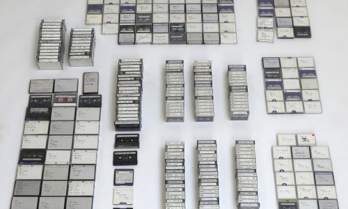 Le lot de 209 cassettes DAT, 73 cassettes analogiques et trois minidisques sera mis en vente le 3 octobre 2026 (Littleton Auctions) archives-inedites-Oasis-mises-encheres