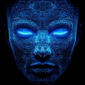 visage-numerique-futuriste-avex-des-yeux-brillants-sur-fond-sombre