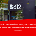 Avec Open+ de Bibliotheca, la médiathèque B612 ouvre plus longtemps.- © Bibliotheca / Médiathèque B612 – Ville de Saint-Genis-Laval Avec Open+ de Bibliotheca, la médiathèque B612 ouvre plus longtemps, en toute confiance