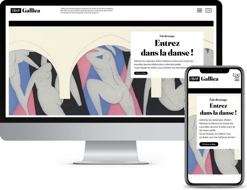 Le design du site de Gallica fait peau neuve | Archimag